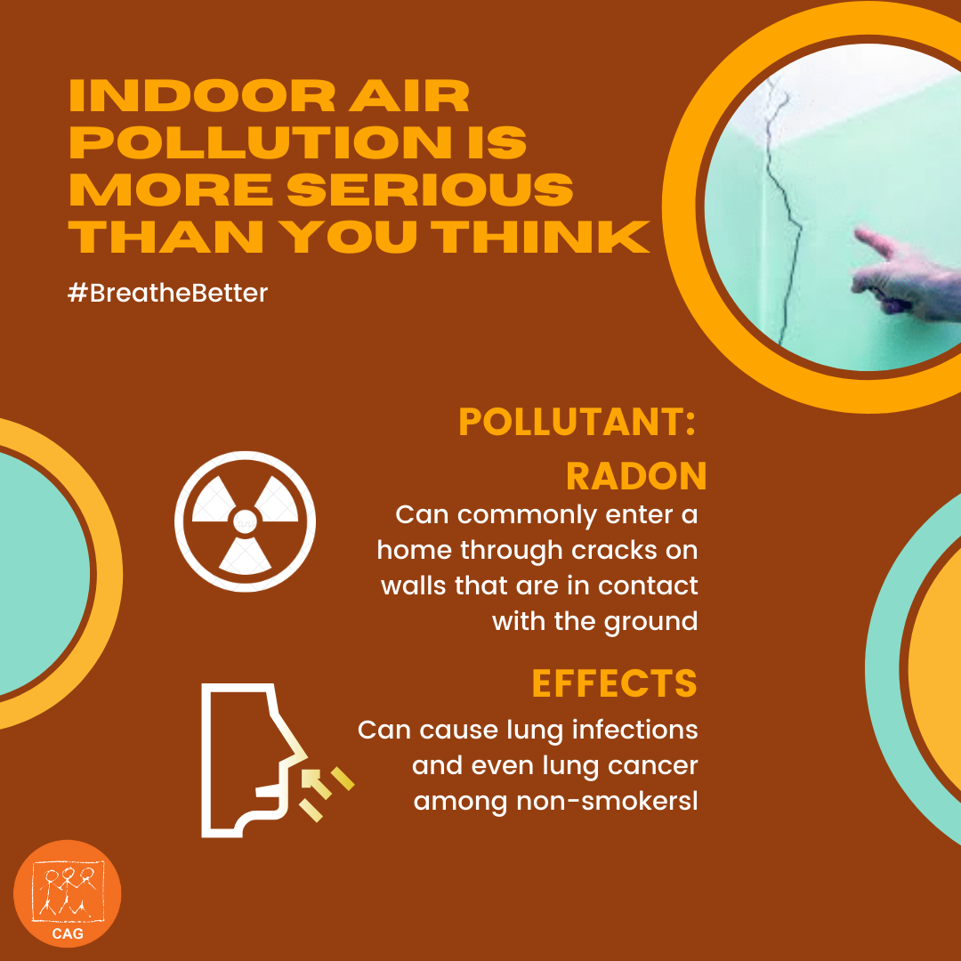 Indoor Air Pollution Randon pollutant in wall cracks Climate Connection